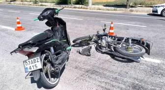 Afyonkarahisar’da Motosiklet Kazası: İki Yaralı