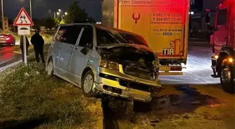 Bolu’da Alkollü Sürücüyle Kaza: Ağaçlara Çarparak Durdu