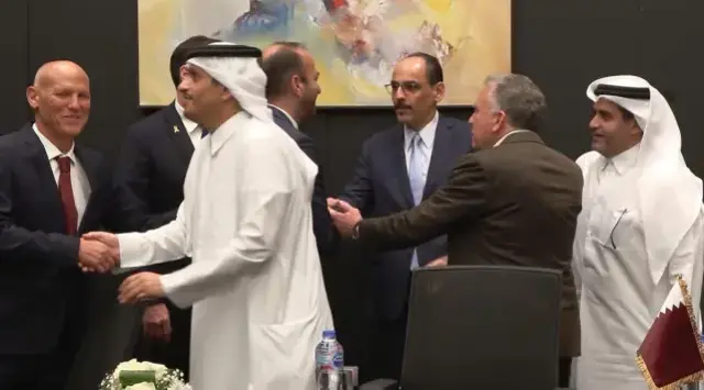 İbrahim Kalın masada! Mısır'daki müzakerelerden dikkat çeken görüntüler