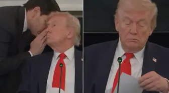 Gazze toplantısını bitiren not! Trump apar topar masadan kalktı